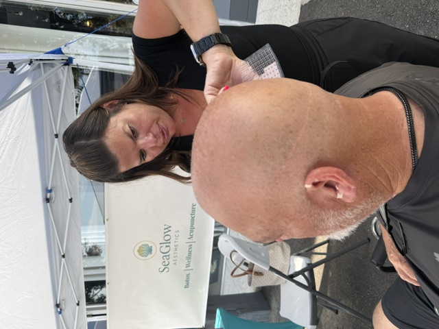 Ear seeding treatment by SeaGlow Aesthetics